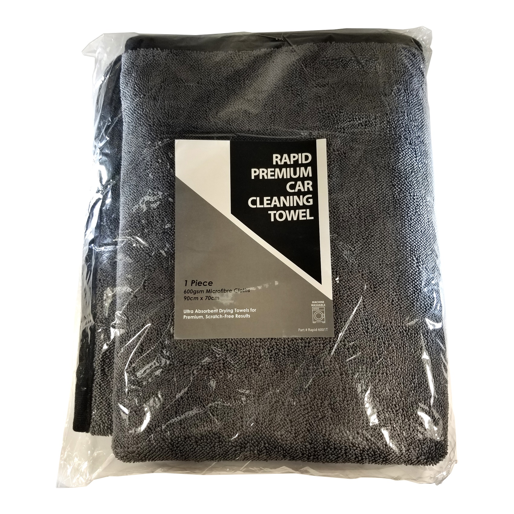 Rapid Premium Car Cleaning Towel # RAP-6001T90X70 - Blackline Australasia